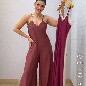 Rust Orange JUMPSUIT